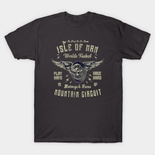 Isle Of Man Motorcycle Racing T-Shirt